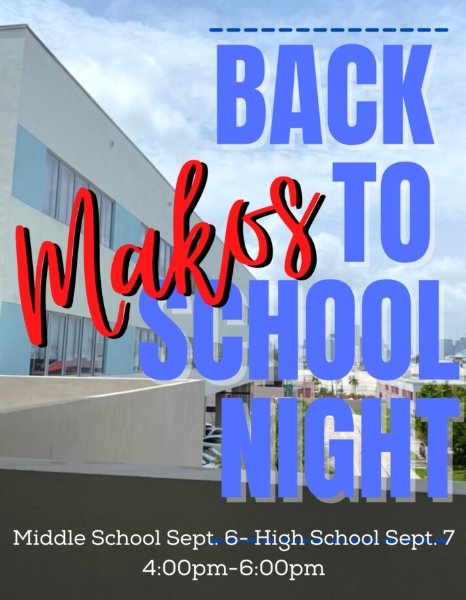 Back to School Night- Grades 9-12